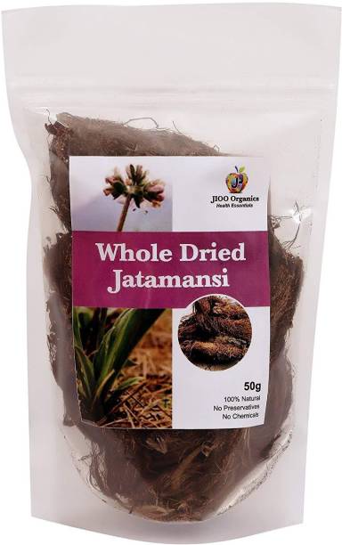 Jioo Organics Whole Dried Jatamansi Root,Musk Root,Spikenard