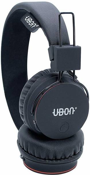 Top Headset Over The Head cheap price 5stars Flipkart in India 92 Ubon BT-5720 Rapstar Wireless 5.0 On Ear Headphone 10 Hrs Playtime with Mic/Aux/TF Card Slot Bluetooth Headset