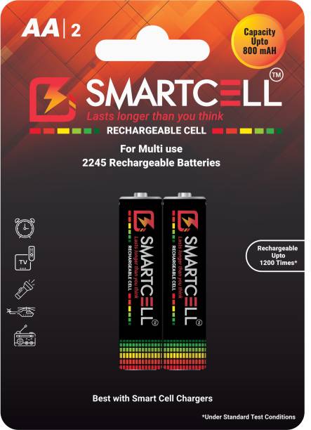 Smartcell AA Ni-MH Rechargeable 800mAH  Battery