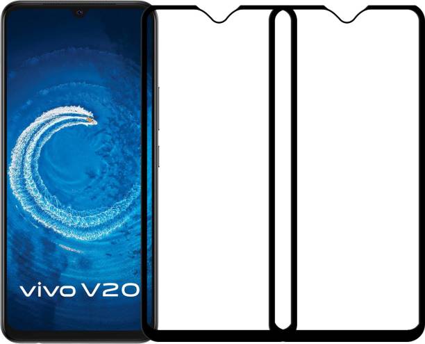Karpine Edge To Edge Tempered Glass for Vivo V20, Vivo V20 SE