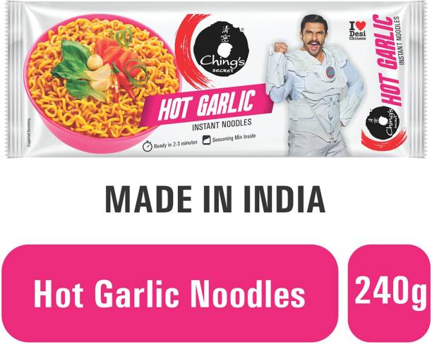 Ching's Secret Hot Garlic Instant Noodles Vegetarian