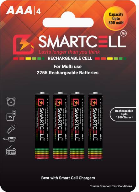Smartcell AAA Ni-MH Rechargeable 800mAH  Battery