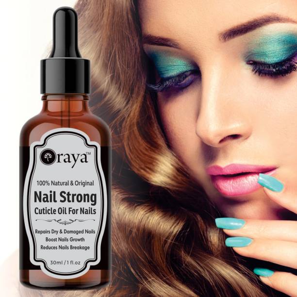 Oraya 100% Natural Nails Strong Oil For Cuticle Care, Nail Growth & Strength YELLOW