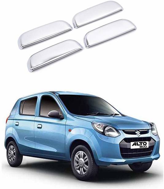 Lootera Stylish Chrome Catch Cover for Maruti Alto/Alto 800/ WagonR All Models/Alto K10 Old and New Car Grab Handle Cover