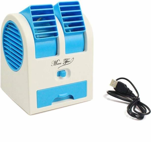 ADORE DECOR Butterfly's Mini Water Air Plastic Cooler Butterfly's Mini Water Air Plastic Cooler USB Air Cooler