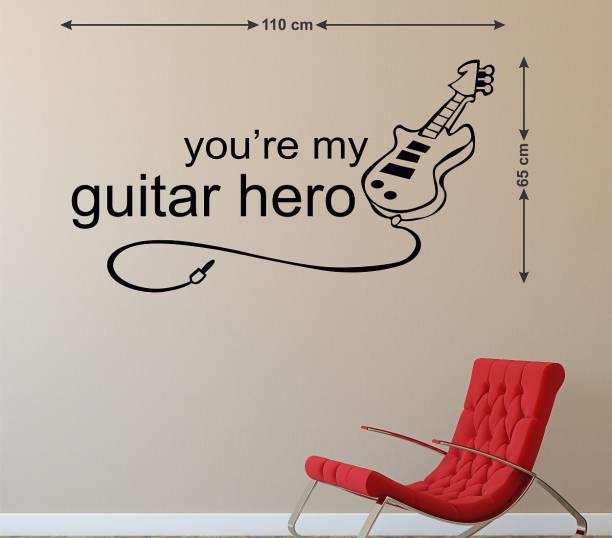 Littlebuds You are my Guitar Hero Medium Vinyl Wallstic...