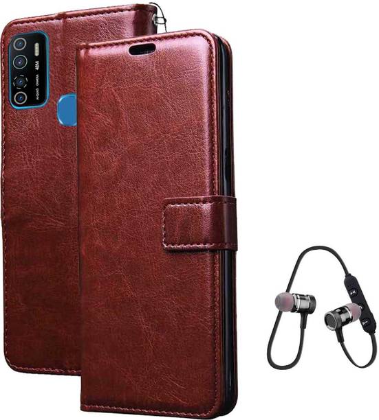 Top Headset Cover cheap price 5stars Flipkart in India 34 RRTBZ Cover Accessory Combo for Tecno Spark 5 pro / Infinix Hot 9 Pro with Bluetooth Headset Headphones