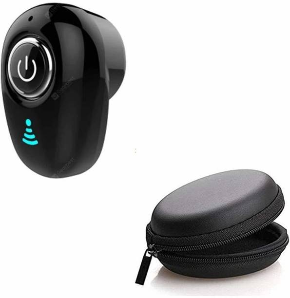 Top Headset Model cheap price 5stars Flipkart in India 64 TEQNEQ Bluetooth Earbuds Headset with USB Cable Pouch Bluetooth Headset