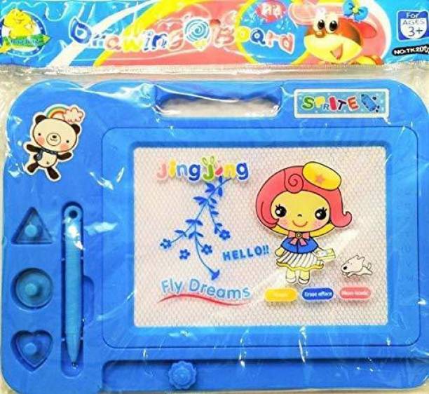 totoy amazing gadgets Magnetic Educational kids Writing Pad , Duster and Stylus