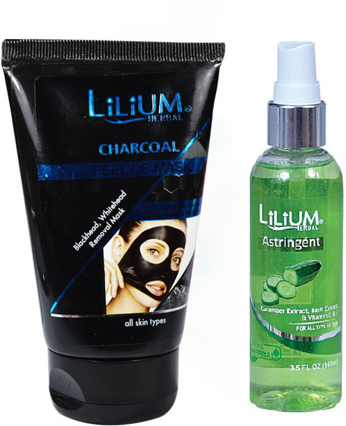 lilium charcoal face wash