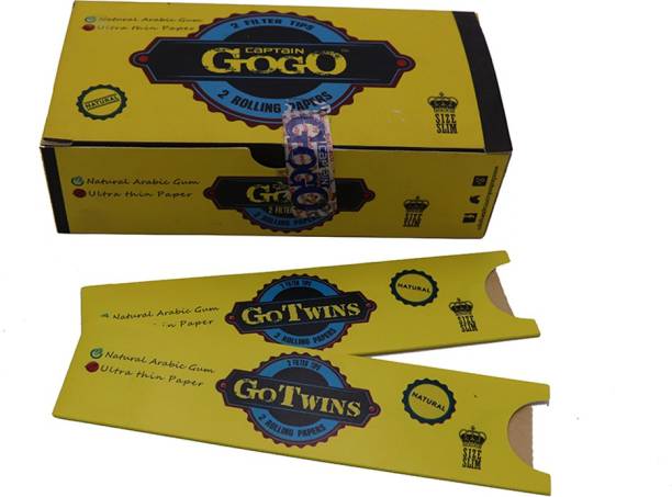 VYXOO 3 GOGO Paper and 3 Go Tips per Pack; Per box - 50 Packs Roll Able Rectangular 13 gsm Multipurpose Paper