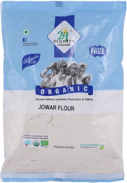 24 mantra ORGANIC Organic Jowar Flour/Sorghum Flour/Jonna Flour