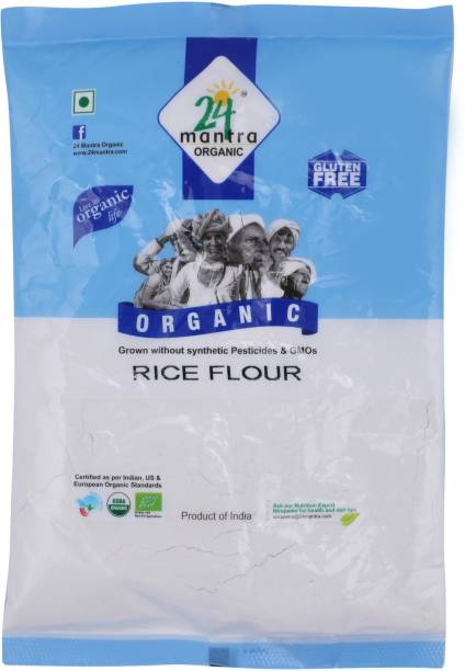 24 mantra ORGANIC Organic Rice Flour/Chawal Atta