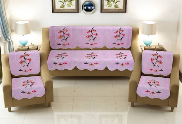 croox Cotton Floral Sofa Cover