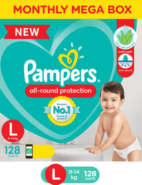 pampers online flipkart