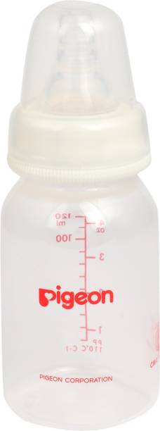 Pigeon PERISTALTIC NURSING BOTTLE RPP 120ML(WHITE) NIPPLE S - 120 ml