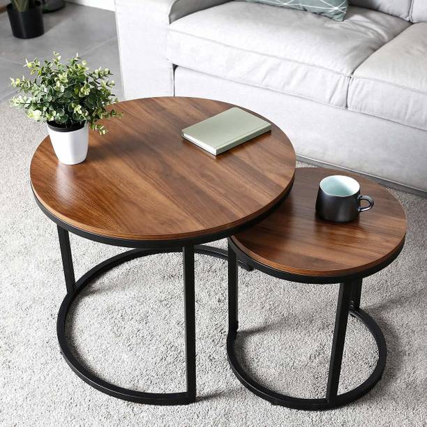 PRITI Coffee Table for Living Room Engineered Wood Nesting Table