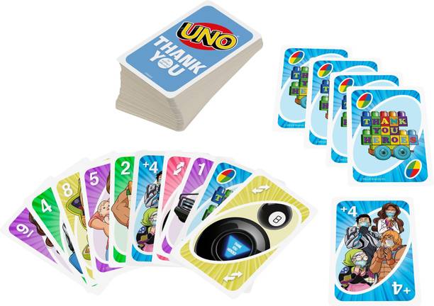 Games Uno – Thank You Heroes Card Game