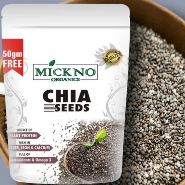mickno organics Chia Seeds Weight loss Eating Raw Organic