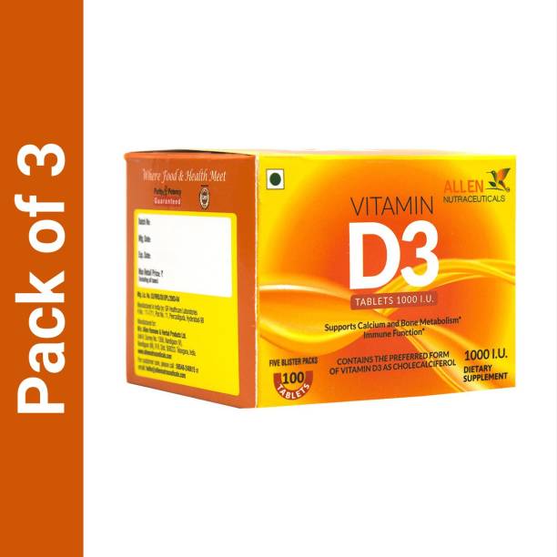 ALLEN Vitamin D3 Tablets