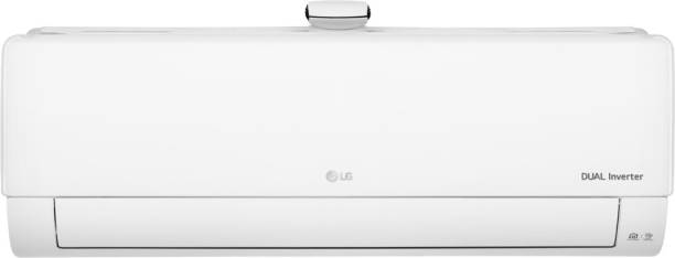 LG 1 Ton 4 Star Split Dual Inverter AC with Wi-fi Connect  - White