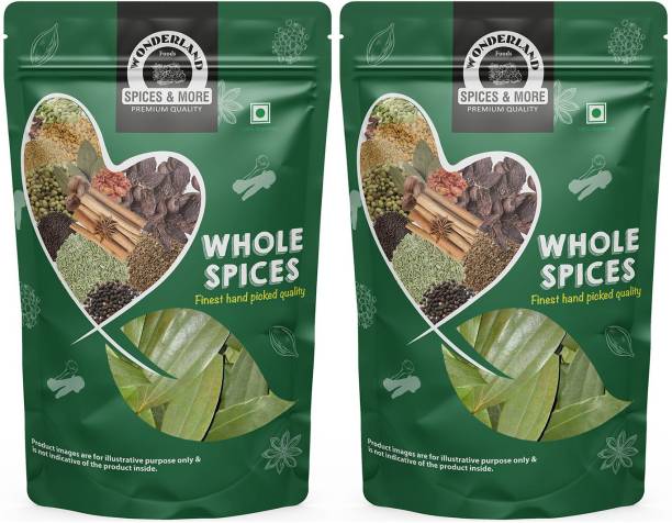 WONDERLAND Foods Premium Quality Bay Leaves (Tej Patta)