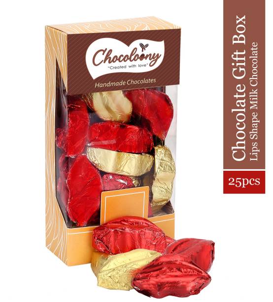 Chocoloony Lips Shape Chocolate Gift Box for Girls, Wife, Girlfriend and Lovers on every occasions Truffles