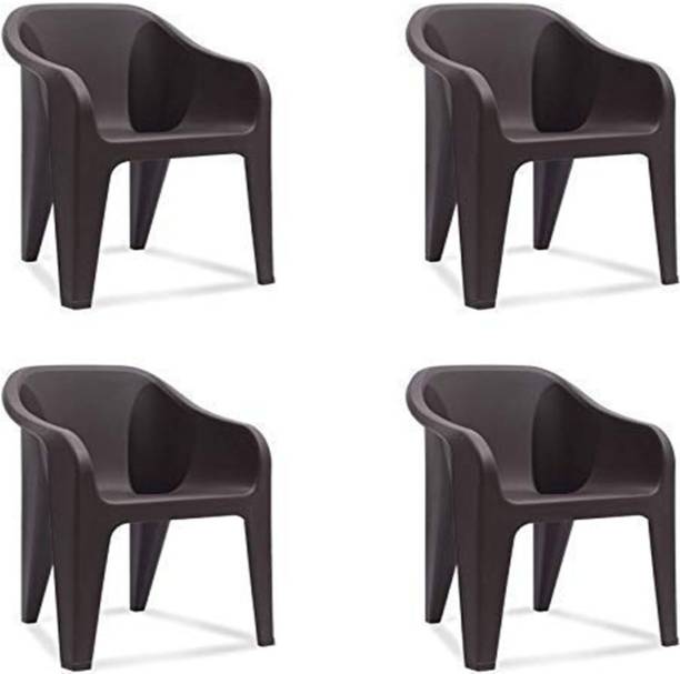 Nilkamal Easy go chair Set Of 4 Plastic Outdoor Chair