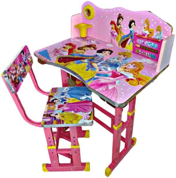 TOBY Baby desk, kids study table and chair height adjustable Metal Desk Chair