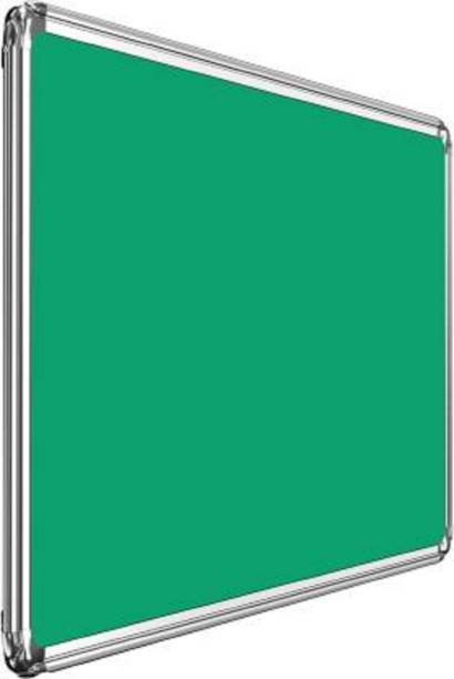 JS MART 2x 1.5 feet Notice Pin-up Board/Pin-up Board/Soft Board/Bulletin Board/Pin-up Display Board for Home, Office and School, - Pack of 1 Notice Board with Pins (packet) JSNB-5009 Notice Board