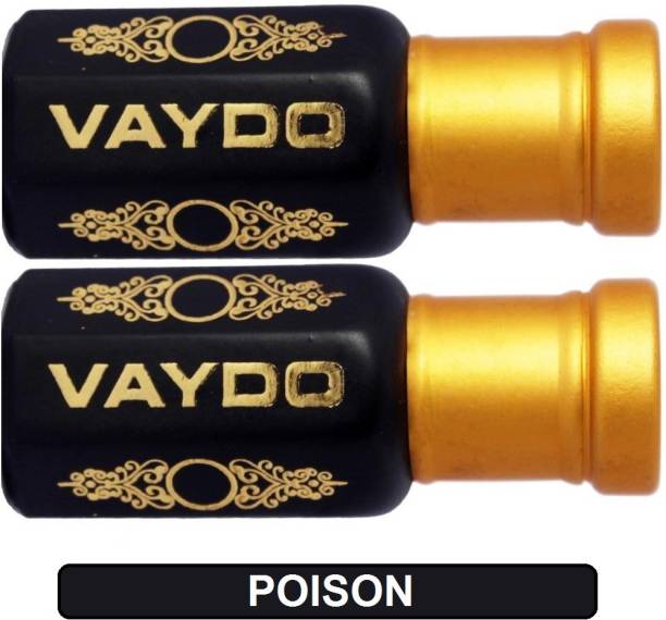vaydo Poison Attar/Perfume 6+6ML (Long Lasting 24 hrs, ...