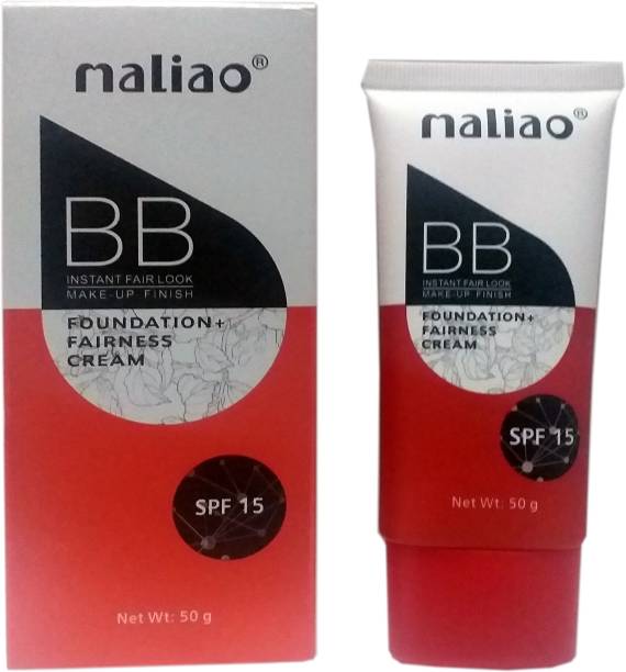 maliao Foundation and Fairness BB Cream Instant Fair Look Makeup Finish Foundation