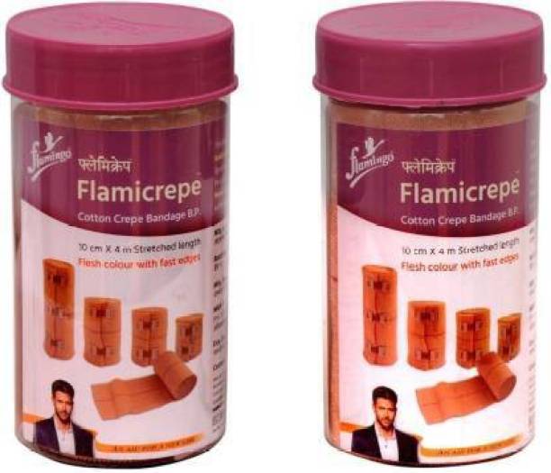FLAMINGO Flamicrepe Crepe Bandage 10cmX4m Crepe Bandage