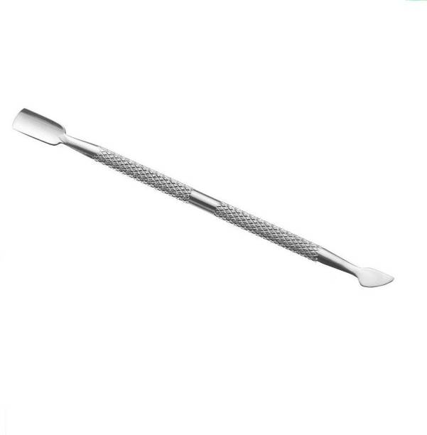 Sweetpea Cuticle Pusher and Spoon Nail Cleaner - Professional Stainless Steel Cuticle Remover, Cutter and Trimmer Manicure and Pedicure Tool for Fingernail and Toenail Care Dual Ended Cuticle Pusher