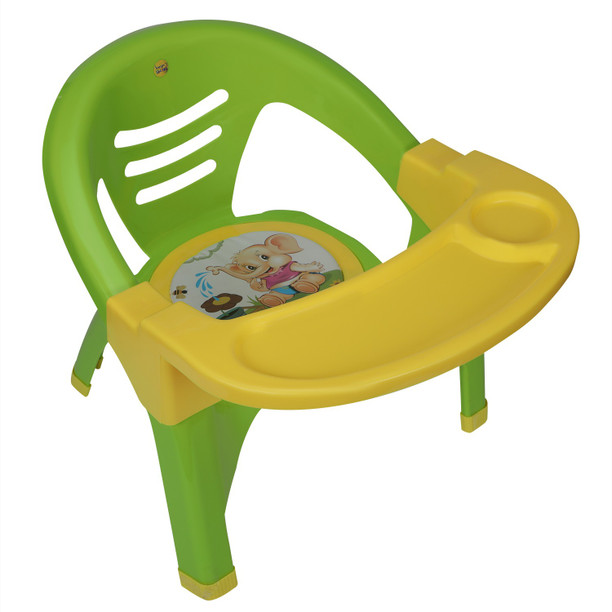 Rocking Chair/Booster Seat/Toddler Chair Infant Dining Chairs w/ Double Removable Tray Gray 3-Point Seat Belt & Removable Cushion INFANS 4 in 1 Wooden Baby High Chair 