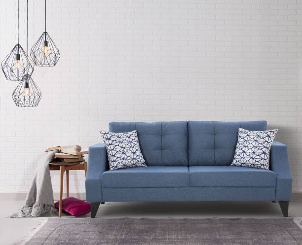 Urban Living Liverpool Lavish Fabric 3 Seater  Sofa