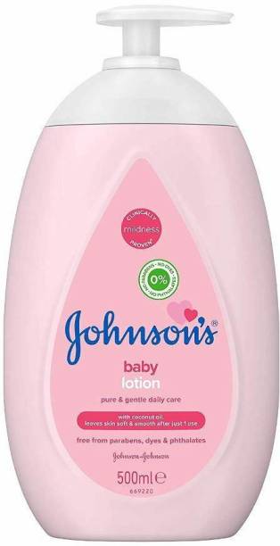 JOHNSON'S BABY 500ML LOTION NEW PACK 500 ML MADE IN ITALY