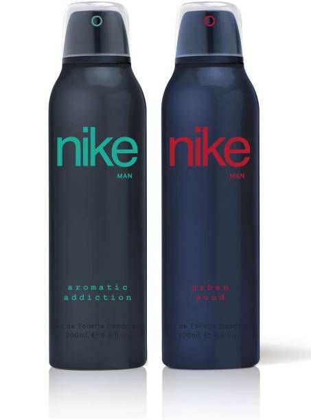 NIKE Man Deodorant (Aromatic Addiction/Urban Wood) Deodorant Spray  -  For Men
