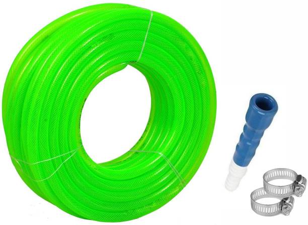 Jaisinghani 1 Inch Water Pipe for Garden 30 Meter Long, Heavy Duty PVC Braided Hose Pipe for Car Wash, Pet Wash, Gardening & Cleaning Hose Pipe