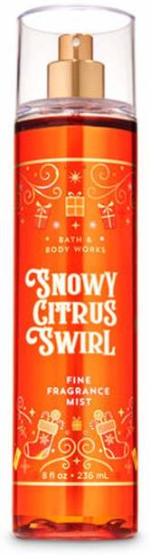 Bath and Body Works Snowy Citrus Swirl Body Mist  -  For Men & Women