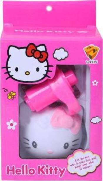 lifestylesection Hello Kitty Musical Spinning Top Toy with 3D Lighting and music