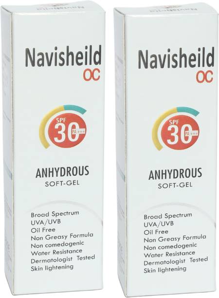 NAVITUS Navisheild OC SPF 30 Anhydrous Soft Gel/SPF 30 Sunscreen. - SPF 30 PA+++