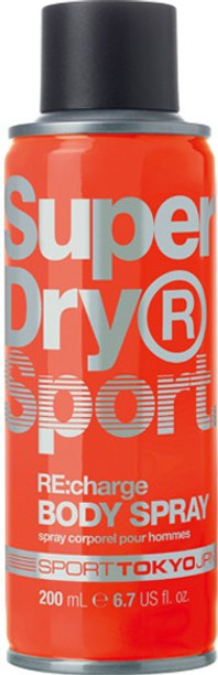 superdry recharge body spray