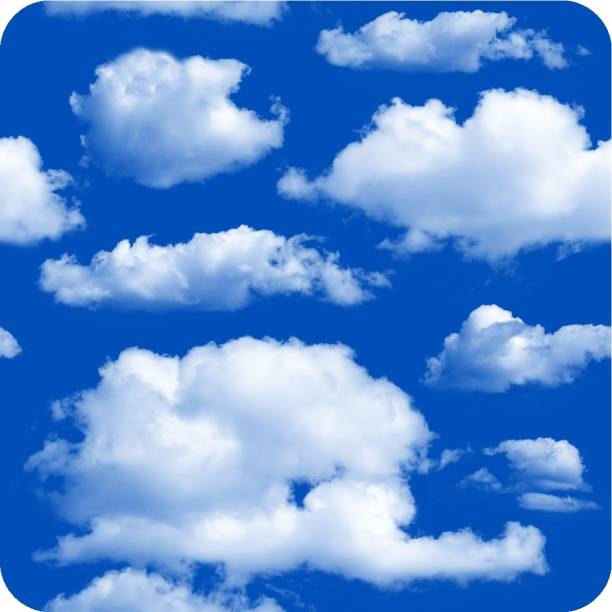 WallWear BlueSky Cloud Extra Large Self Adhesive Sticker