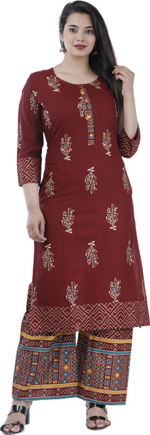 flipkart dress plazo kurti