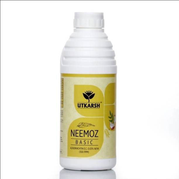 Utkarsh Neemoz - Basic (Natural Neem Oil With 300 ppm Azadirachtin) Soil, Manure