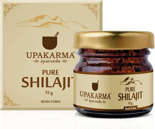 UPAKARMA Natural & Pure Ayurvedic Raw Shilajit Resin 15 Grams Pack of 1