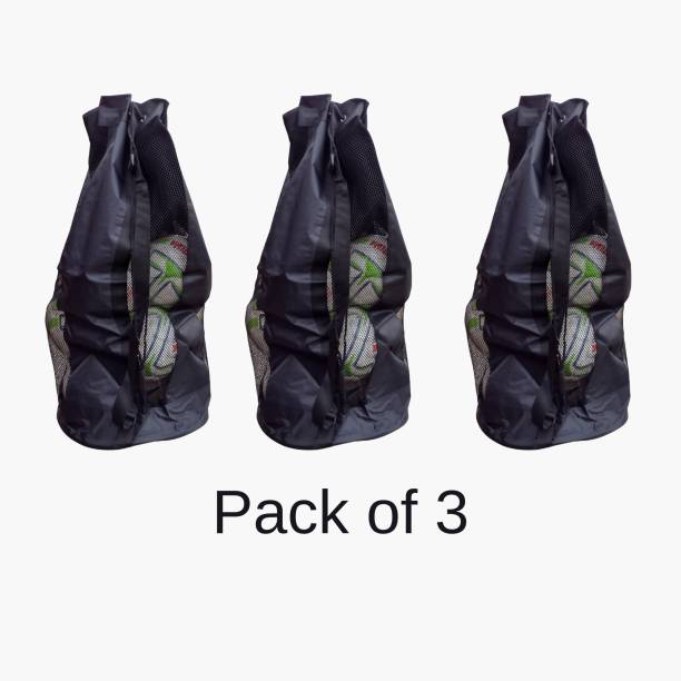 Vayu Sports Ball Storage/Carrying Bag (12 to 13 inflated balls) - Pack of 3