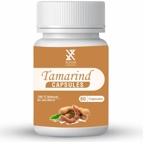 xovak pharma Herbal Tamarind Capsules For Diarrhea, Arthritis, Indigestion, Immunity Boost