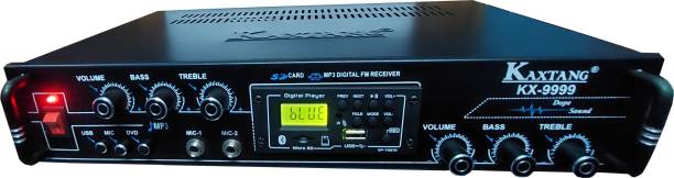KAXTANG KX-9999BT DJ Bluetooth Transistor Amplifier with 4440 Double IC, BT/ USB/ AUX/ MP3/ SD-MMC 160 W AV Power Amplifier